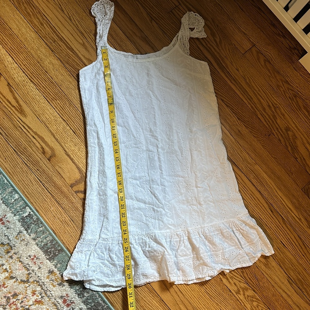 Valentina Naldi White Eyelet Lace Dress - Picture 4 of 4